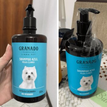 Granado – Shampoo PET Azul para Pelos Claros 500ml
