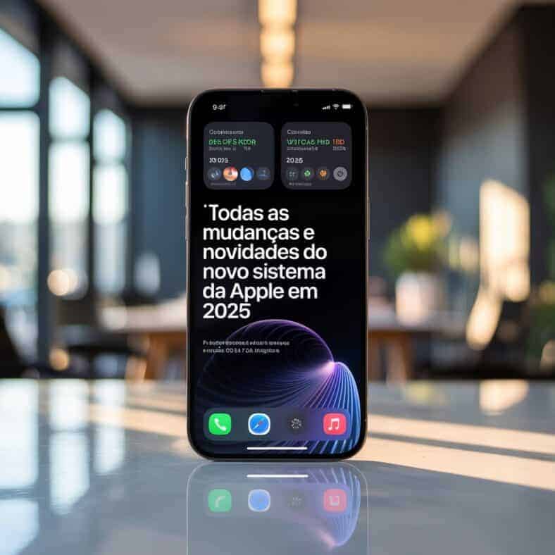 iOS 26: Todas as Mudanças e Novidades do Novo Sistema da Apple em 2025