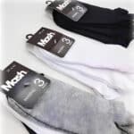 Kit 10 Pares Meias Invisível Esportiva Mash Algodão Original