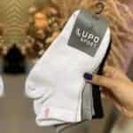 Kit 6 Pares De Meias Lupo Cano Curto Sport Algodão Feminino