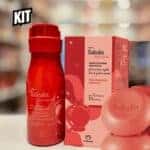 Kit Sabonete em Barra e Creme Nutritivo Tododia Maçã Caramelada e Baunilha