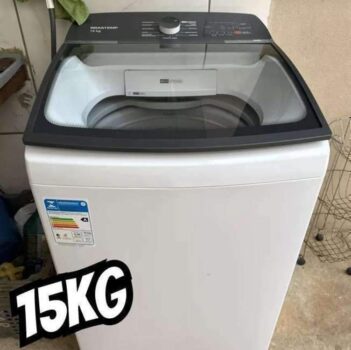 Lavadora de Roupas Brastemp 15kg Cesto Inox - 110V