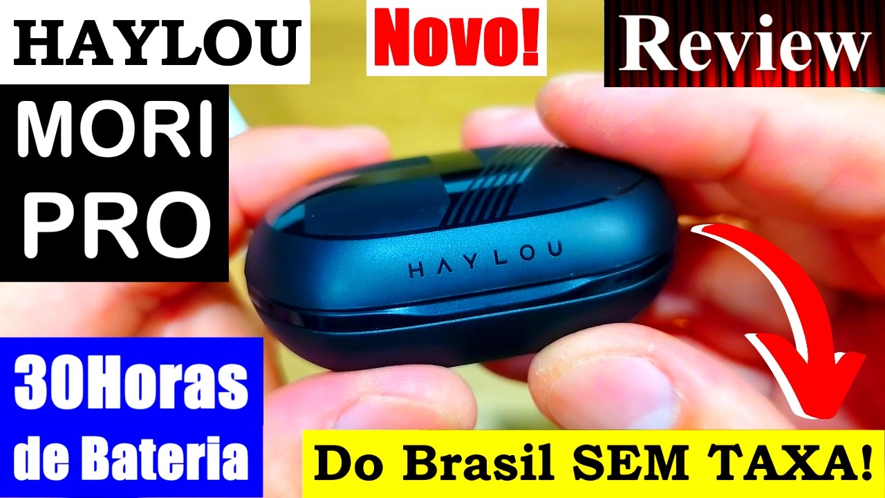 Novo Haylou Mori PRO com ANC por R$180 – Vale a Pena? Veja o Review Completo Novo Haylou Mori PRO com ANC por R$180 – Vale a Pena? Veja o Review Completo