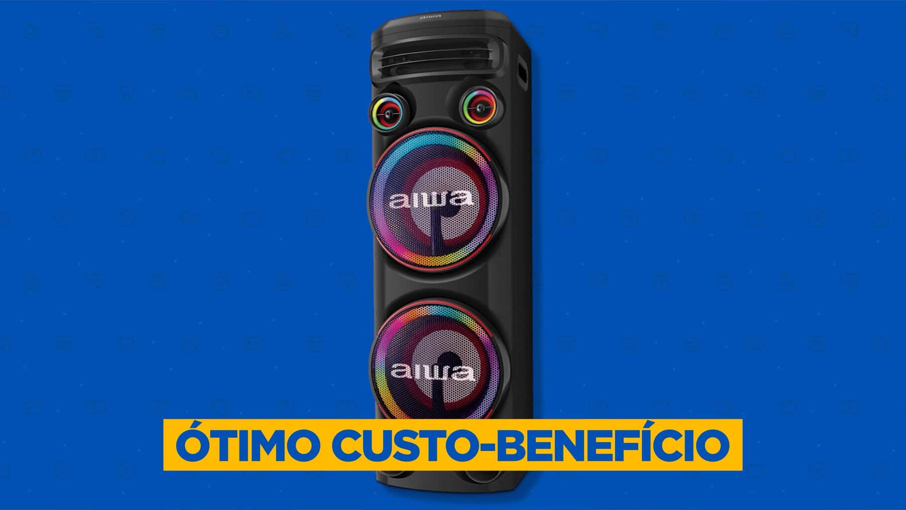 Torre de Som AIWA T2W-02: Vale Mais a Pena que a JBL Boombox?