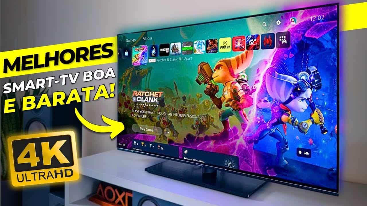Melhores Smart TVs para Comprar em 2025: TOP 7 Custo-Benefício Melhores Smart TVs para Comprar em 2025: TOP 7 Custo-Benefício
