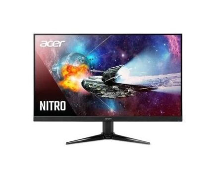 Monitor Acer Nitro QG241Y EBII, 23.8" LED IPS, Full HD, 100Hz, 1ms, HDMI e VGA, VESA, FreeSync, Preto - UM.QQ1AA.E02