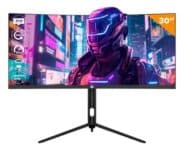 Monitor Gamer Curvo 30'' Ultrawide 200hz 1ms 2560x1080 Haiz Inteligente Adaptative Sync HDMI/DP HZ-30