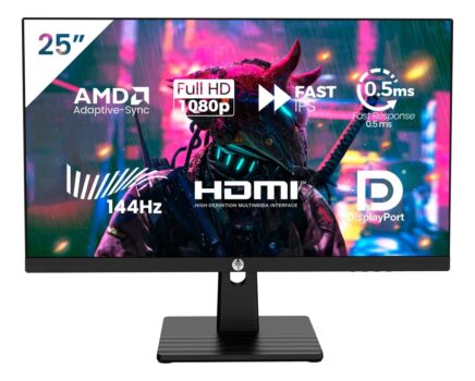Monitor Gamer Haiz 25'' 0.5ms Full Hd 144hz Ips Amd Vesa
