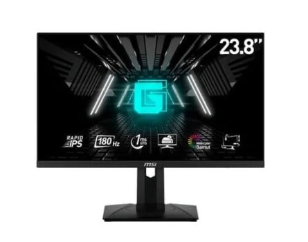 Monitor Gamer MSI G244PF E2 24" FHD, Tela Flat, IPS, 180hz, 1ms, DP e HDMI, Anti-reflexo, Preto - 9S6-3BB49H-013
