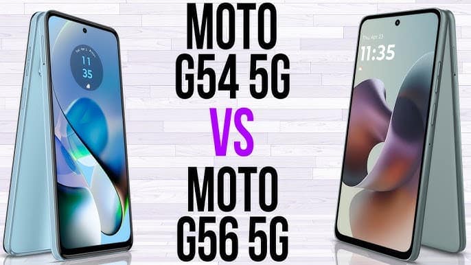 Moto G56 vs Moto G54: Qual Comprar em 2025? Moto G56 vs Moto G54: Qual Comprar em 2025?
