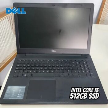 Notebook Dell Inspiron I15-I120K-A15P 15.6" Full HD 12ª Geração Intel Core i3 8GB 512GB SSD Windows 11 Preto