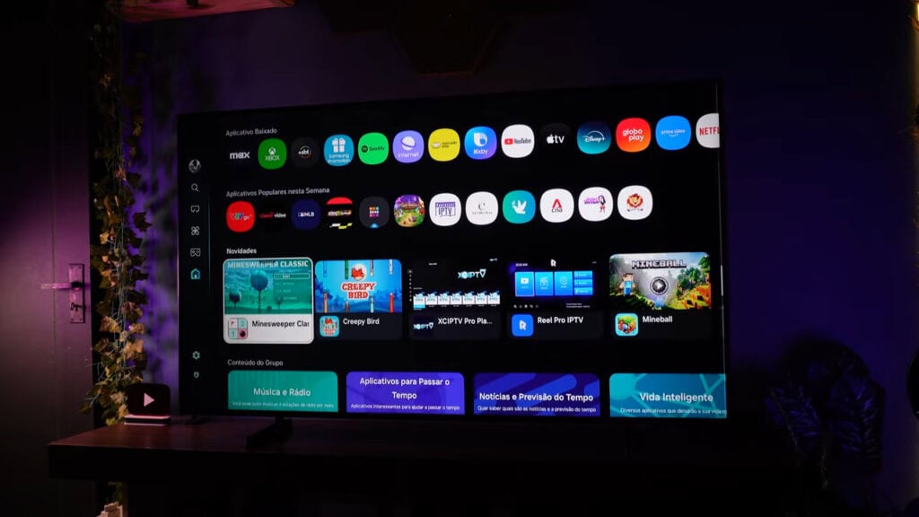 Novas Funções das TVs Samsung 2025: Tudo Sobre o Novo Tizen com Inteligência Artificial Novas Funções das TVs Samsung 2025: Tudo Sobre o Novo Tizen com Inteligência Artificial