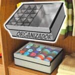 Organizador para peças íntimas 2 em 1, CST5999, Euro Home