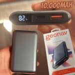 Carregador Portátil/Power Bank Geonav 10.000mAh PB10K20WSG