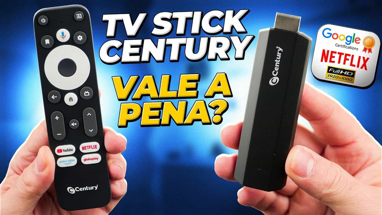 TV Stick Full HD da Century Vale a Pena? Veja a Análise Completa TV Stick Full HD da Century Vale a Pena? Veja a Análise Completa