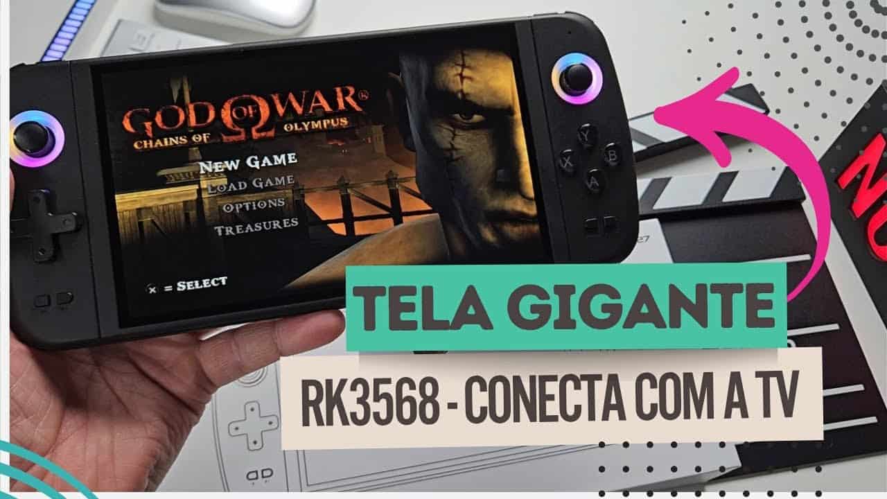 SJGAM M27: Console Portátil com Tela Gigante e Excelente Custo-Benefício SJGAM M27: Console Portátil com Tela Gigante e Excelente Custo-Benefício