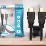 PIX Cabo Hdmi 2.0 4K Hdr 19P 2M Pix Gold, Preto