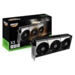 Placa de Video Inno3D RTX 5090 X3 OC Geforce Nvidia, 32GB, GDDR7, 512bits, DLSS 4, Tripe Fan, Ray Tracing - N50903-32D7X-17593928