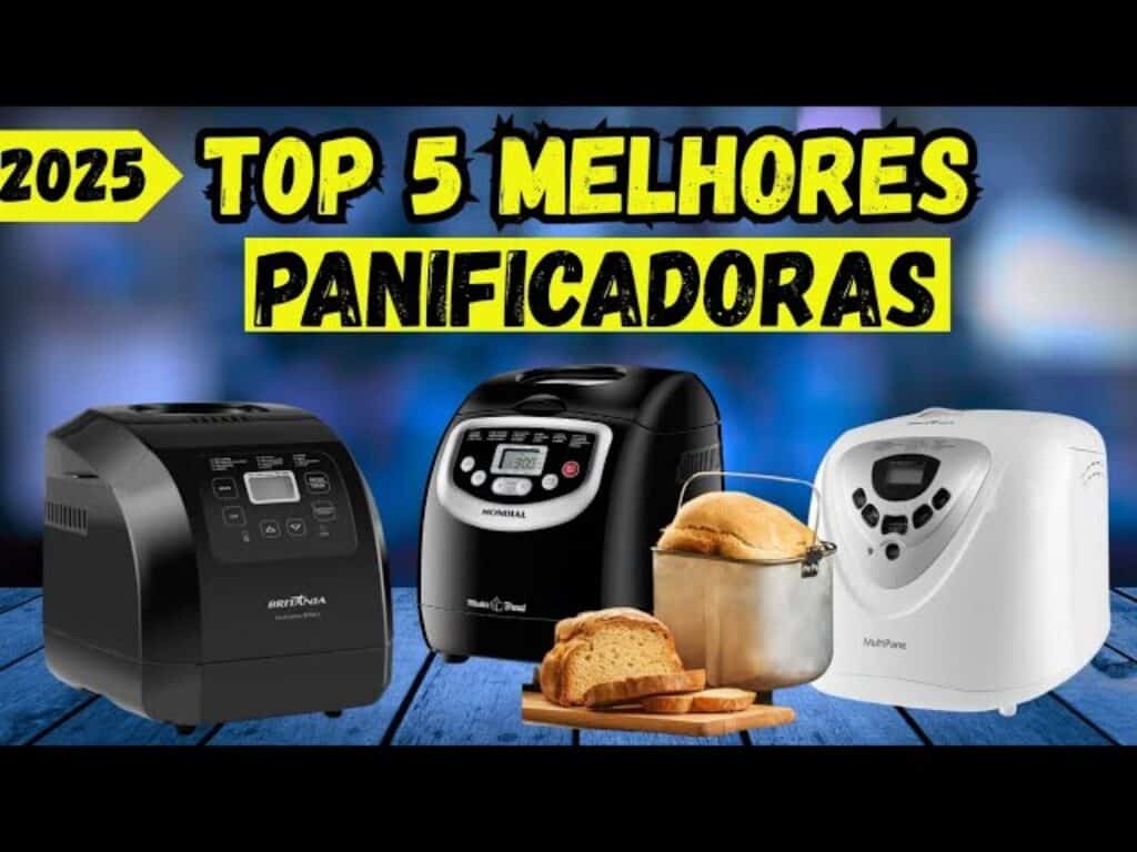 Qual a Melhor Panificadora de 2025? TOP 5 Máquinas de Fazer Pão para Comprar Qual a Melhor Panificadora de 2025? TOP 5 Máquinas de Fazer Pão para Comprar