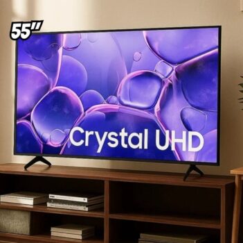 Samsung Smart TV 55″ Crystal UHD 4K U8600F 2025 – UN55U8600FGXZD