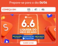 Shopee 6.6 - Cupons para resgatar!