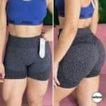 Short Selene Levanta Bumbum Sem Costura Sem Transparência