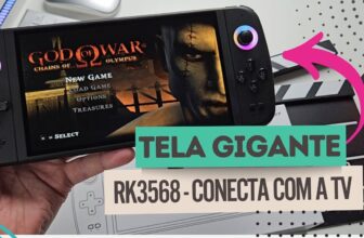 SJGAM M27: Console Portátil com Tela Gigante e Excelente Custo-Benefício
