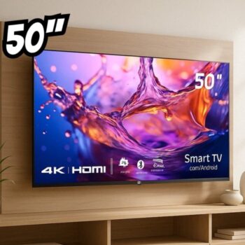 Smart TV HQ HQSTV50NK LED Android 11 4K 50" Bivolt