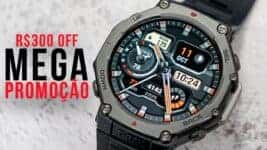 Super Promoção de Smartwatches com Estoque no Brasil: T-Rex 3, Balance 1, Active 2 e Muito Mais!