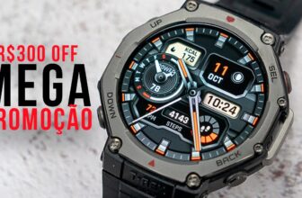 Super Promoção de Smartwatches com Estoque no Brasil: T-Rex 3, Balance 1, Active 2 e Muito Mais!