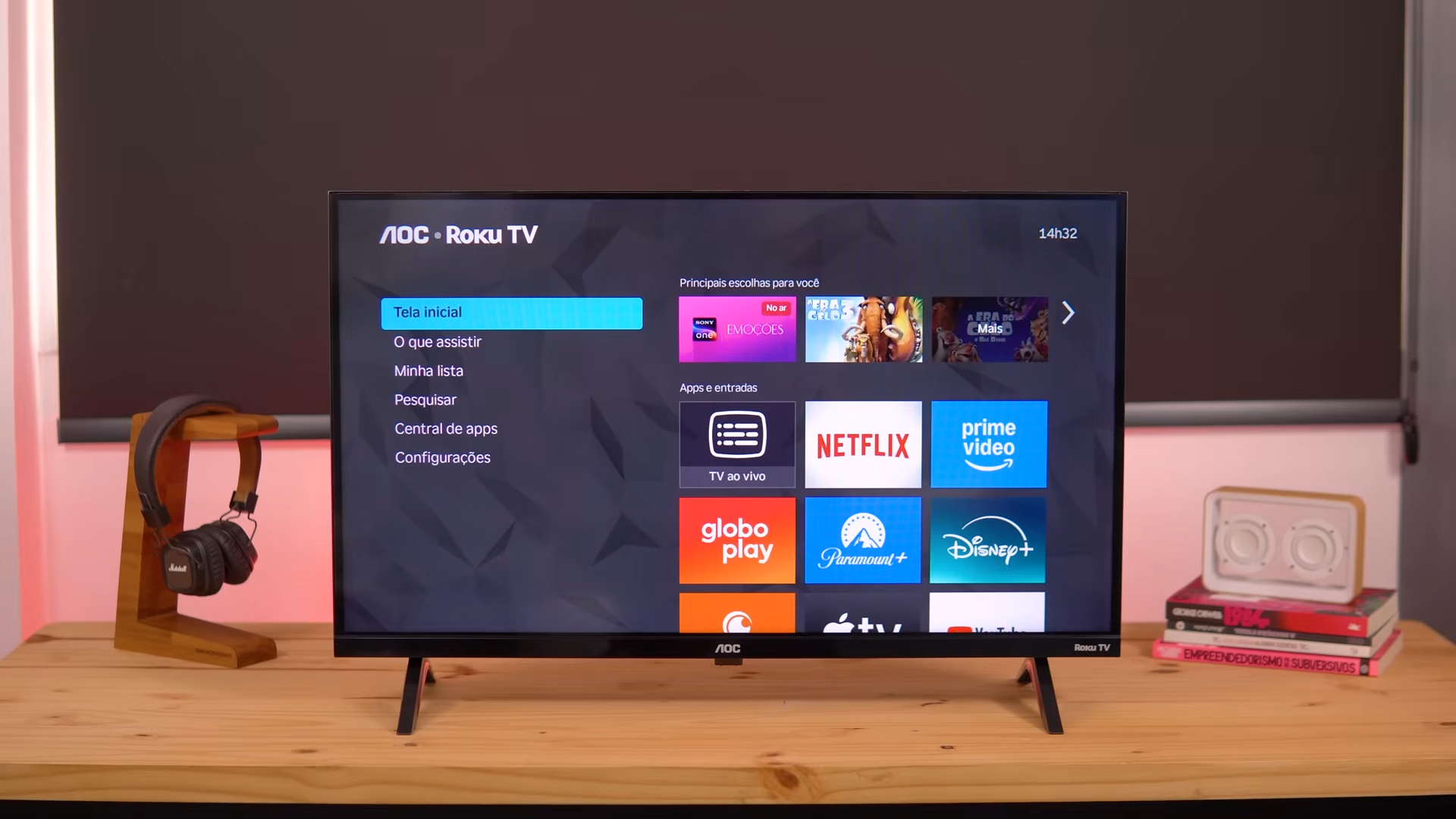 AOC 32” S545: A Smart TV mais barata e com melhor sistema atualmente? AOC 32” S545: A Smart TV mais barata e com melhor sistema atualmente?