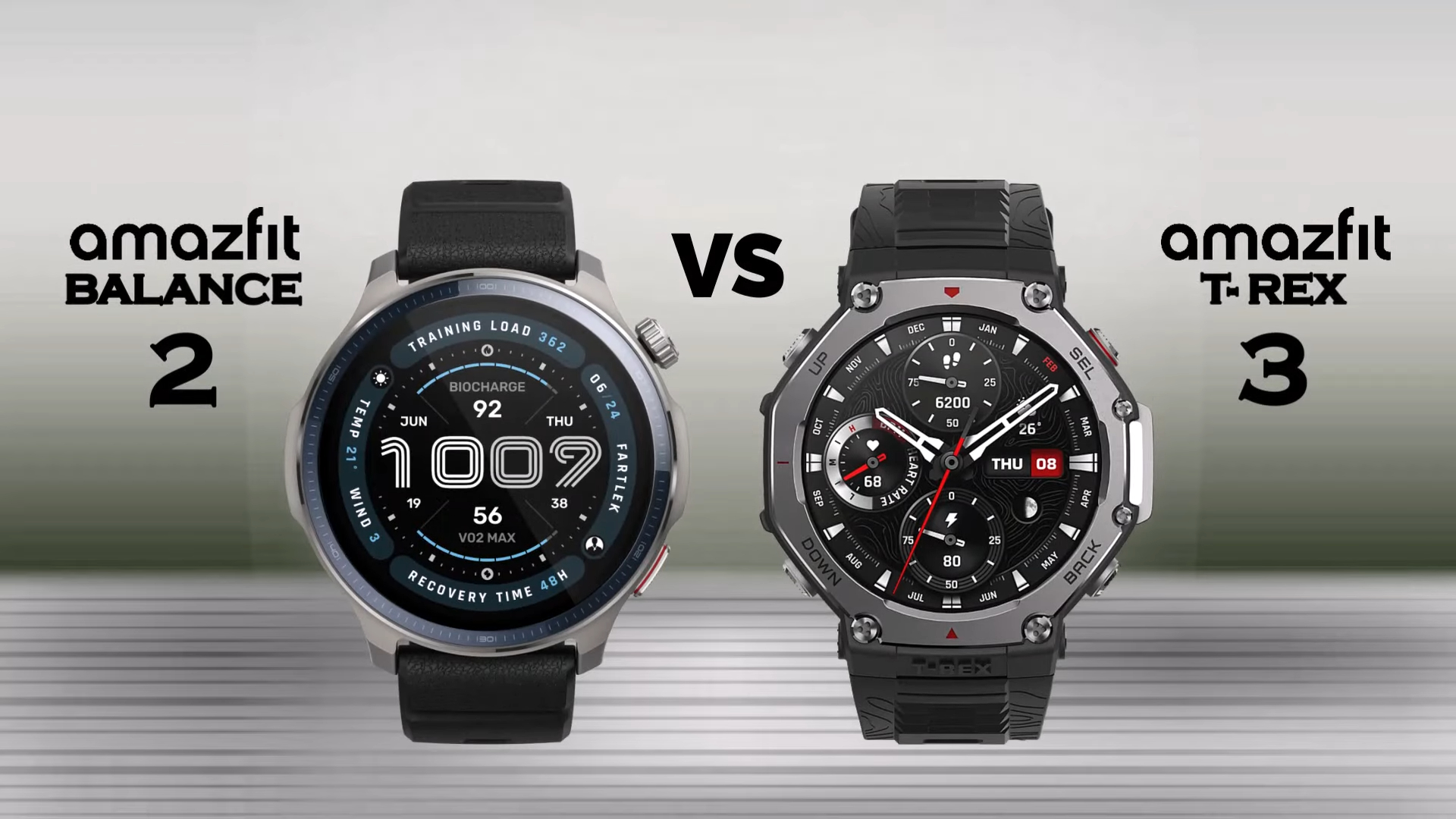 Amazfit T-Rex 3 vs Amazfit Balance 2: Qual Smartwatch Vale Mais a Pena em 2025? Amazfit T-Rex 3 vs Amazfit Balance 2: Qual Smartwatch Vale Mais a Pena em 2025?