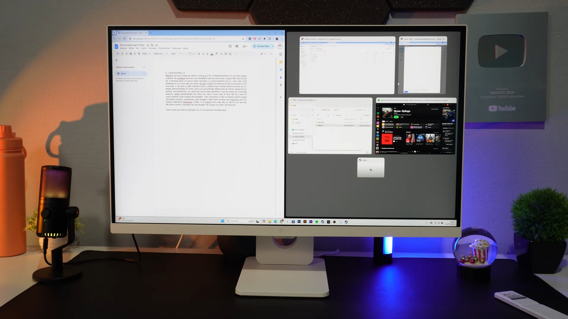 LG MyView Smart Monitor 27” 4K com WebOS: Vale a Pena Comprar? LG MyView Smart Monitor 27” 4K com WebOS: Vale a Pena Comprar?