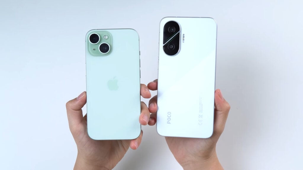 Poco F7 de R$ 2.600 vs iPhone 15 de R$ 4.500: Qual é o Melhor Para Comprar?