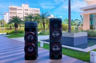 AIWA T2W vs LG XBOOM RN9: Qual Torre de Som Comprar em 2025?