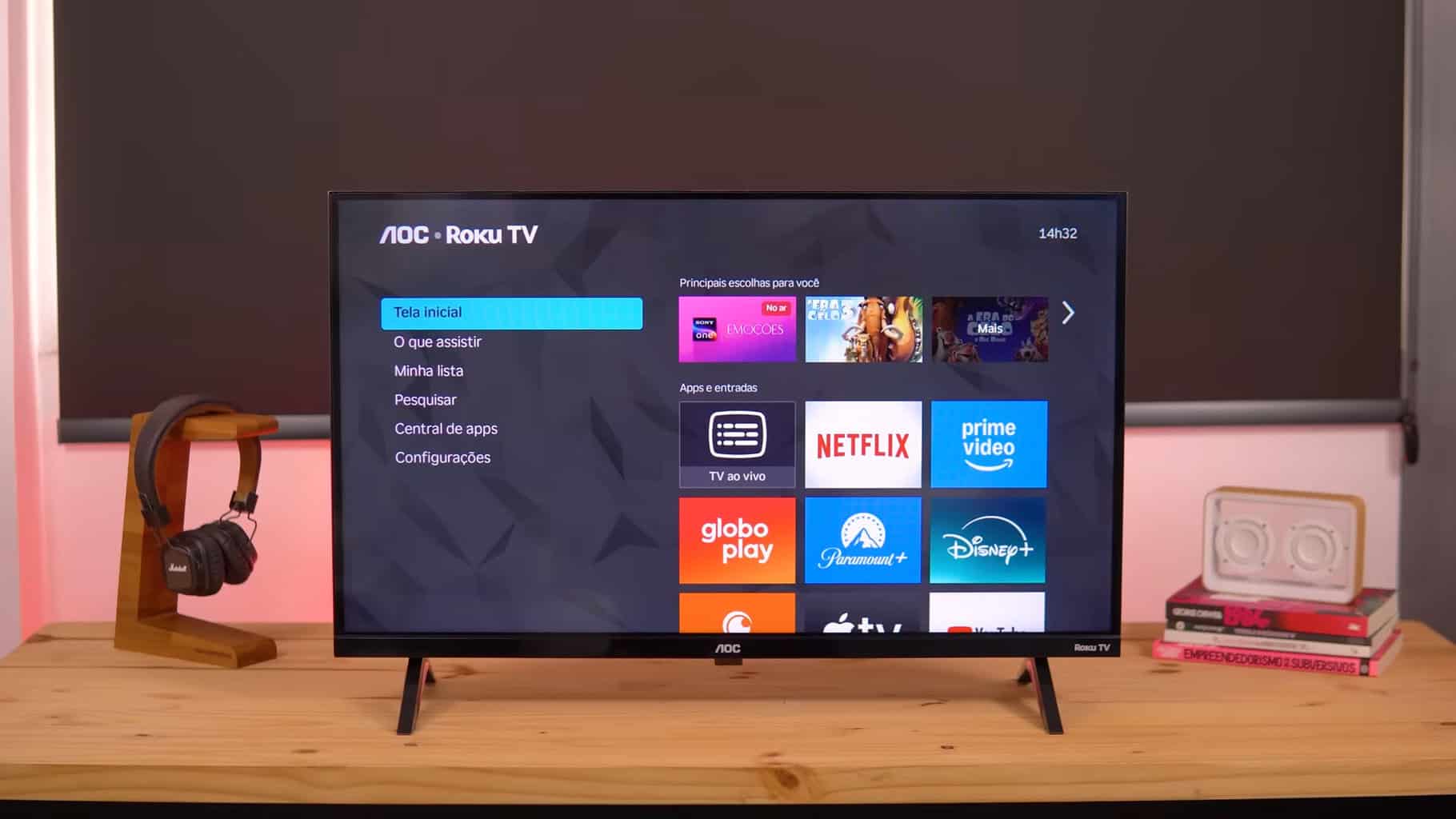AOC 32” S545: A Smart TV mais barata e com melhor sistema atualmente? AOC 32” S545: A Smart TV mais barata e com melhor sistema atualmente?