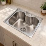 Cuba Gourmet para Cozinha Aço Inox 201 50x40cm Nawa Prata - Pingoo casa
