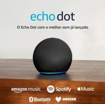 Echo Dot 5ª geração | O Echo Dot com o melhor som já lançado