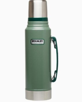 Garrafa térmica Stanley Classic, aço inoxidável 18/8, livre de BPA - 1,1L