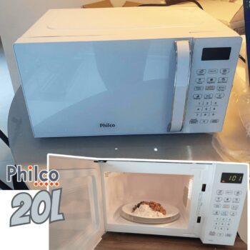 Micro-ondas Philco 20l Branco Pmo23bb 110v 110v