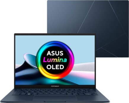 Notebook ASUS Zenbook 14 OLED Core Ultra 7, 16GB, 1000 GB, Tela 14", W11 Home, Ponder Blue - UX3405MA-QD344W