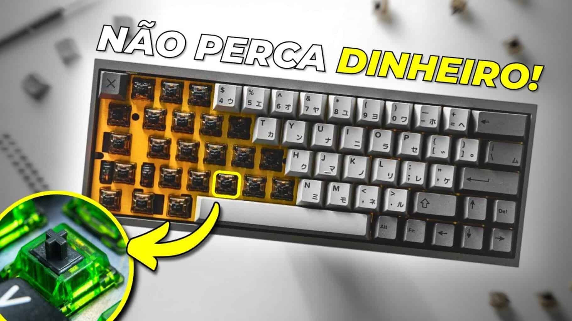 Os 7 Melhores Teclados Mecânicos com Excelente Custo-Benefício em 2025
