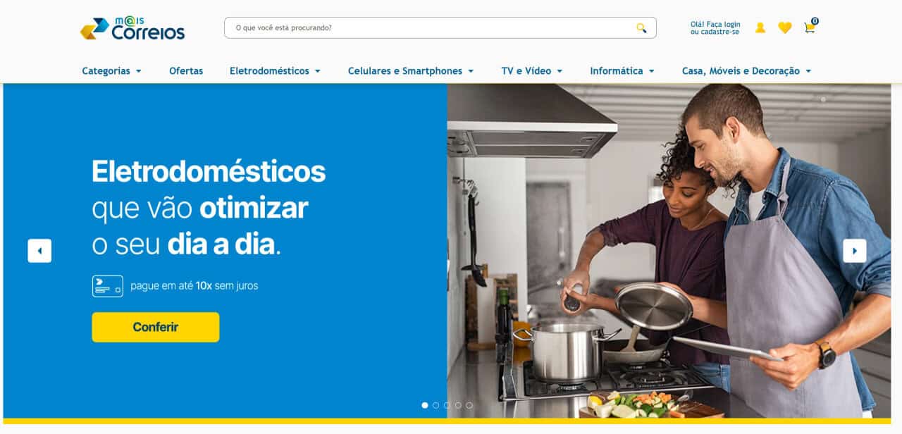 Correios lançam “Mais Correios”: nova plataforma de compras com mais de 500 mil produtos