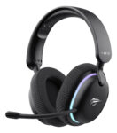 Promotop: As melhores Promoções,cupons e descontos! Headset Gamer Havit Fuxi-h7, Wireless, Bluetooth, Rgb, 40mm Cor Preto