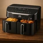 Promotop: As melhores Promoções,cupons e descontos! Fritadeira Elétrica Sem Óleo Air Fryer 8l Preta Com 2 Gavetas 1800w 127v Multi – Go219
