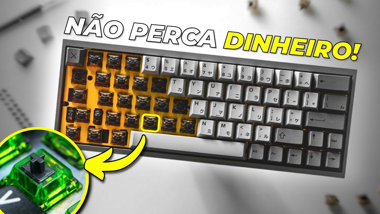 Os 7 Melhores Teclados Mecânicos com Excelente Custo-Benefício em 2025 Os 7 Melhores Teclados Mecânicos com Excelente Custo-Benefício em 2025