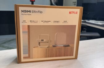 Projetor XGIMI Elfin Flip: Design Inovador e Qualidade Surpreendente