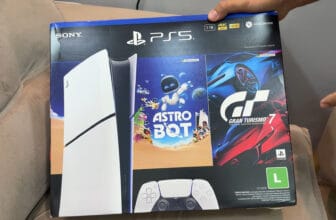 PS5 Slim Digital com Astrobot e Gran Turismo no AliExpress: Unboxing, Impressões e Vale a Pena?