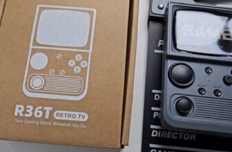 Artigos R36T: O Console Portátil Retrô com Tela Curvada que Resgata a Nostalgia dos Gamers