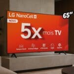 Promotop: As melhores Promoções,cupons e descontos! Smart TV 65" 4K UHD NanoCell LG 65NANO80TSA Wi-Fi Bluetooth com Alexa 3 HDMI 2 USB